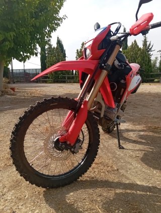 Honda CRF 300 L 2024 Roja y Blanca