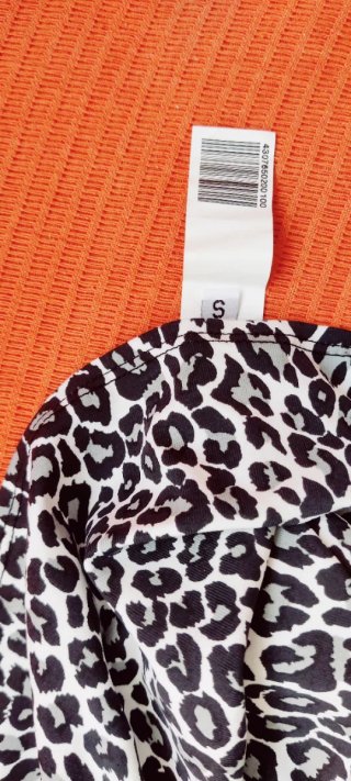 Camiseta sin mangas con estampado de leopardo