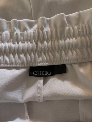Pantalón corto blanco mujer