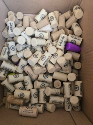 Lote de Corchos de Vino RUEDA sintéticos