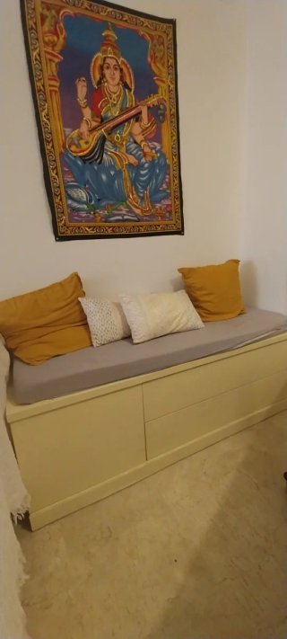 Banco comedor beige y amarillo URGE POR MUDANZA!!!