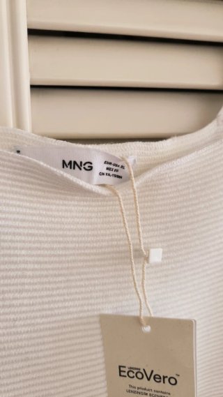 Precioso crop top de punto Mango XL 40 42 44
