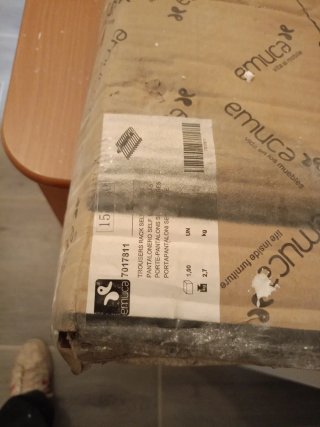 Pantonelo para armario empotrado