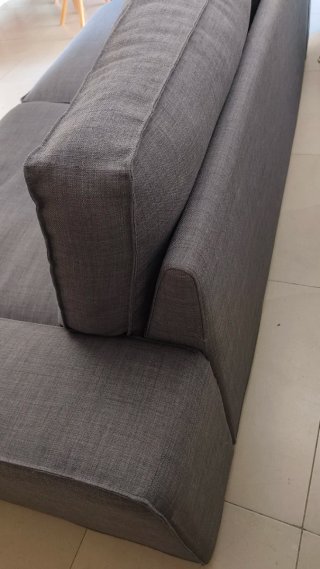 Sofá Ikea KIVIK 3 plazas gris