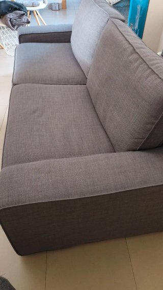 Sofá Ikea KIVIK 3 plazas gris