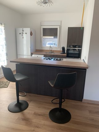 Módulo cocina con placa de gas
