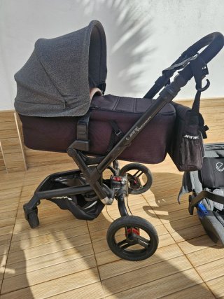 Trío Jane Rider Silla + Capazo + Grupo 0