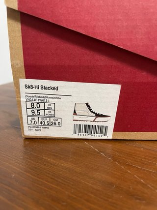 Vans Sk8-Hi Stacked Talla 40.5