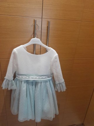 Vestido ceremonia Basmarti azul