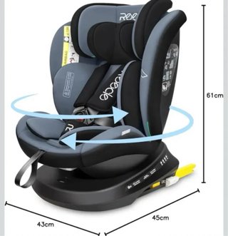 Silla de coche REECLÉ Grupos 0-1-2-3 Isofix