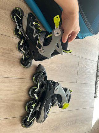Patines en línea infantiles + bolsa + casco
