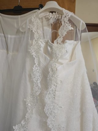 Vestido de Novia Blanco Encaje