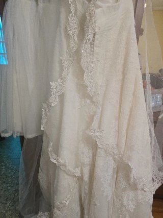 Vestido de Novia Blanco Encaje