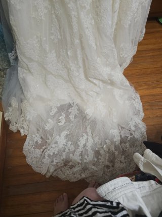 Vestido de Novia Blanco Encaje