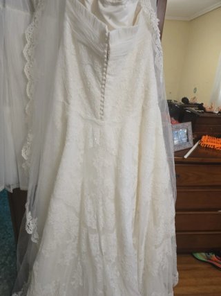 Vestido de Novia Blanco Encaje