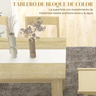 Mesa de comedor de madera