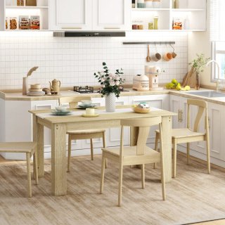 Mesa de comedor de madera