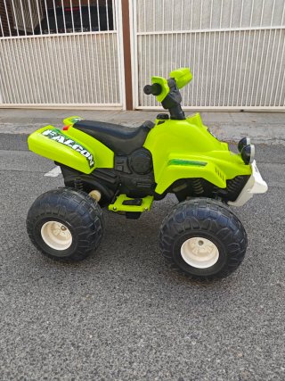 Quad eléctrico infantil verde
