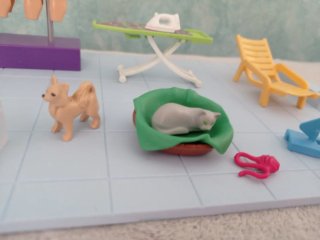 Playmobil: Perro, Gato, Hámster y Plancha FF