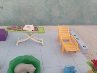 Playmobil: Perro, Gato, Hámster y Plancha FF