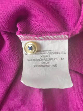 Polo Purificacion Garcia Talla L Rosa