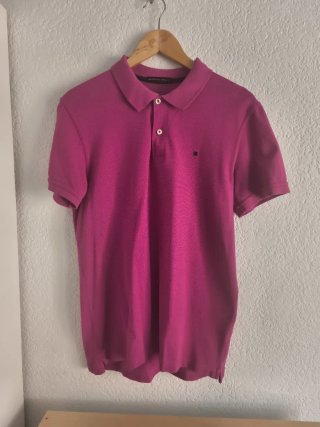 Polo Purificacion Garcia Talla L Rosa