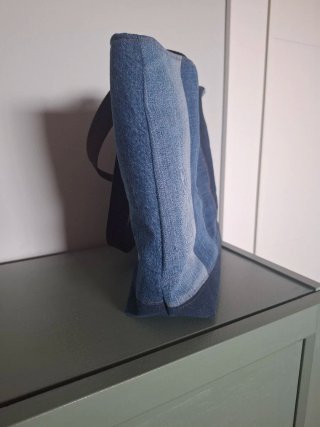 Bolso Patchwork Vaquero Hecho a Mano