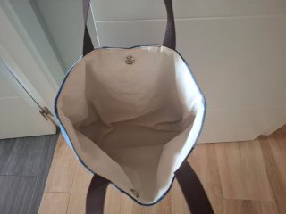 Bolso Patchwork Vaquero Hecho a Mano