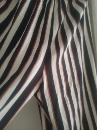 Pantalón rayas L