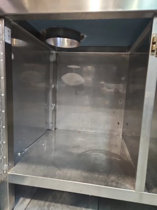 Mesa de trabajo industrial acero inoxidable