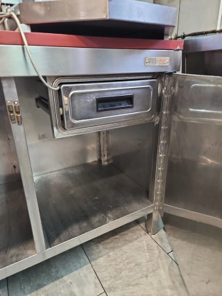 Mesa de trabajo industrial acero inoxidable