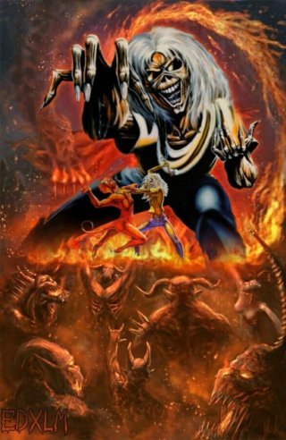 Colección 10 Pósters Iron Maiden