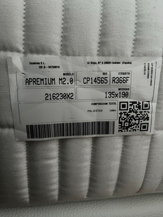 Dormitorio matrimonio REGALO almohadas y nórdico