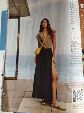 Revistas patrones vestidos verano