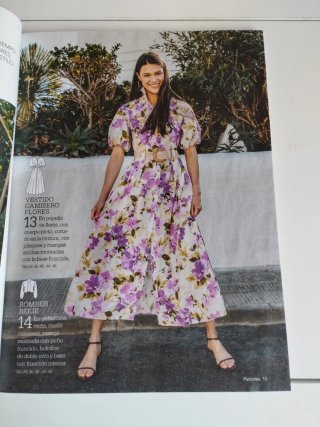 Revistas patrones vestidos verano