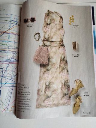 Revistas patrones vestidos verano