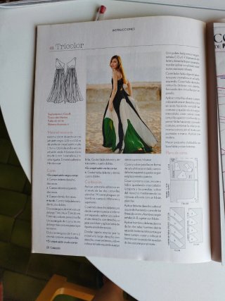 Revistas patrones vestidos verano