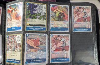 Cartas One Piece TCG R, SR y PROMO