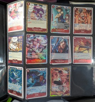 Cartas One Piece TCG R, SR y PROMO