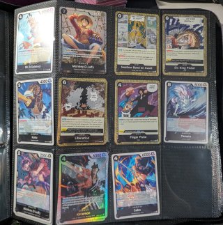 Cartas One Piece TCG R, SR y PROMO
