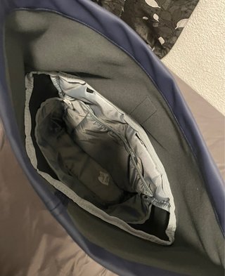 Mochila impermeable azul