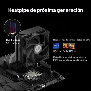 Disipador CPU RT500 TC BK