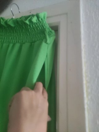 Pantalón ancho verde