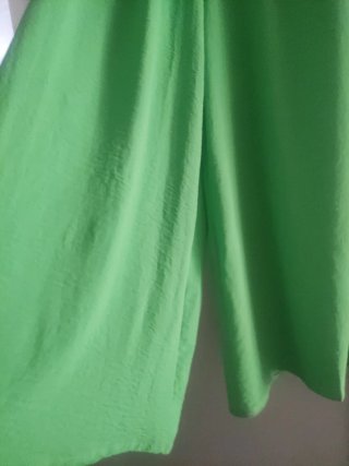 Pantalón ancho verde