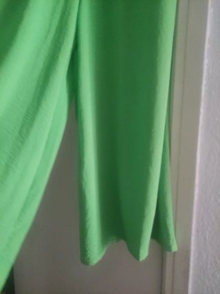 Pantalón ancho verde