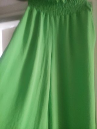 Pantalón ancho verde