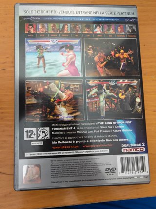 Tekken 4 - PS2 Platinum - Pal Ita