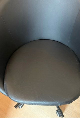 Silla de escritorio Ikea negra