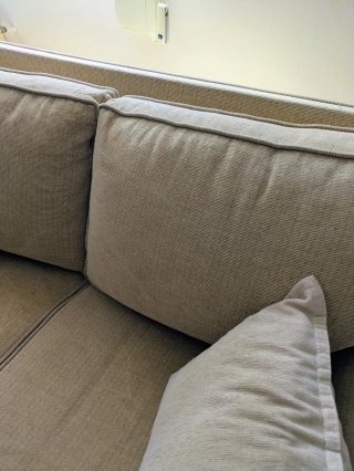 Sofá Ikea 2 plazas tela beige