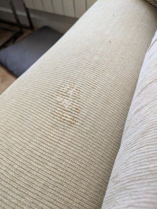 Sofá Ikea 2 plazas tela beige